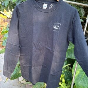 Gildan Black Long Sleeve Tee
